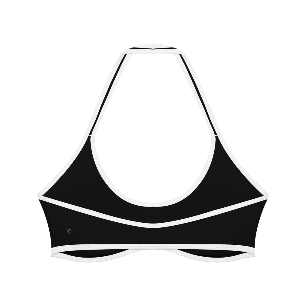 Women's Halter Color Block Yoga Sports Bra