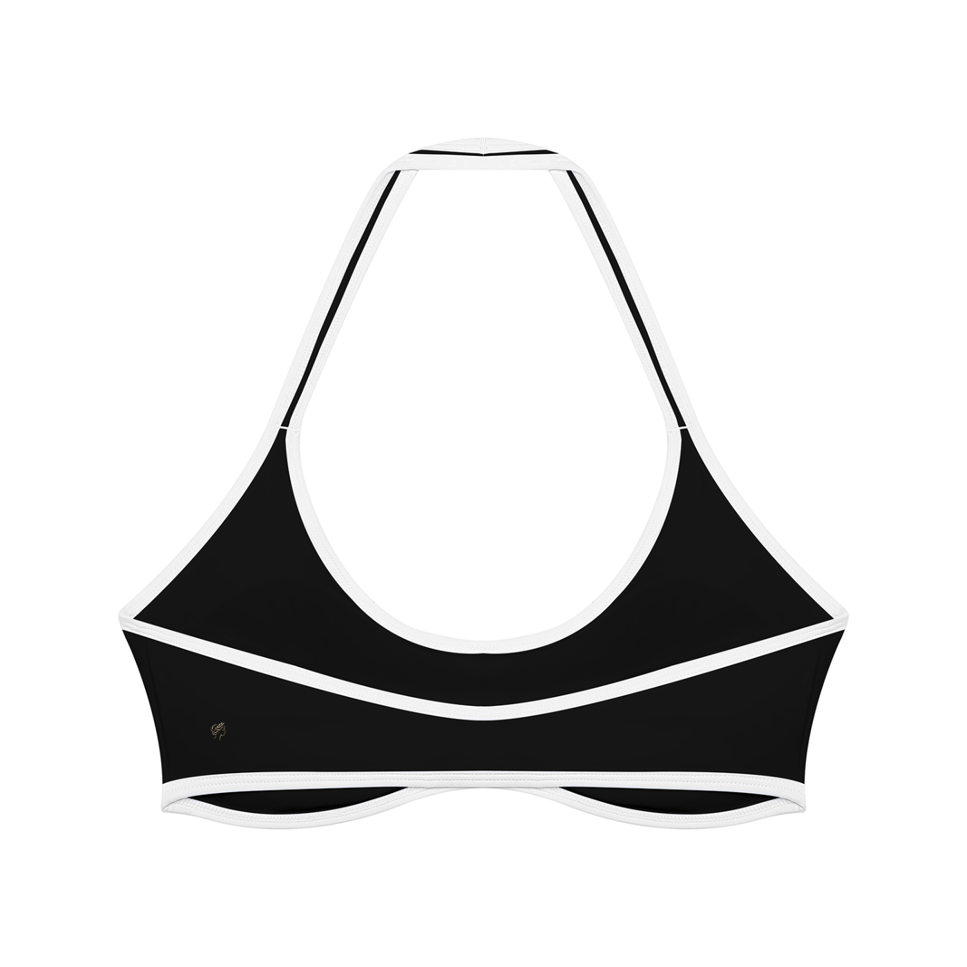 Women's Halter Color Block Yoga Sports Bra