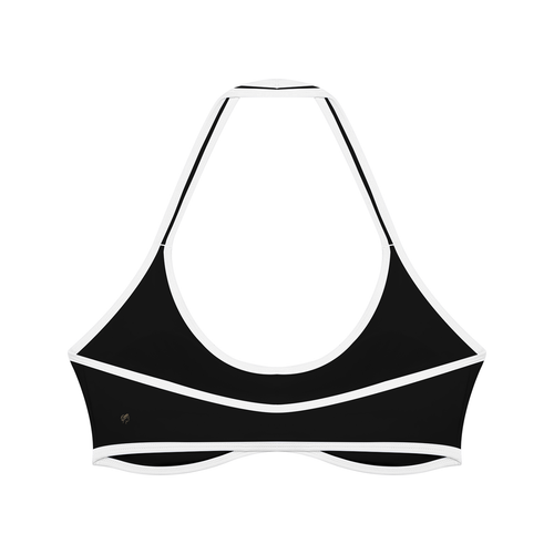 Women's Halter Color Block Yoga Sports Bra