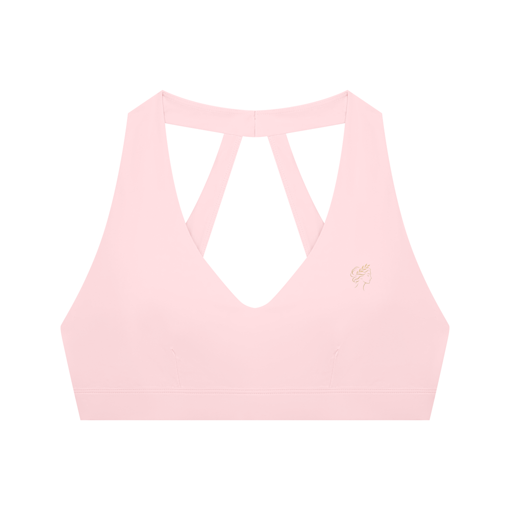 Women's Halter Cropped Sports Bra