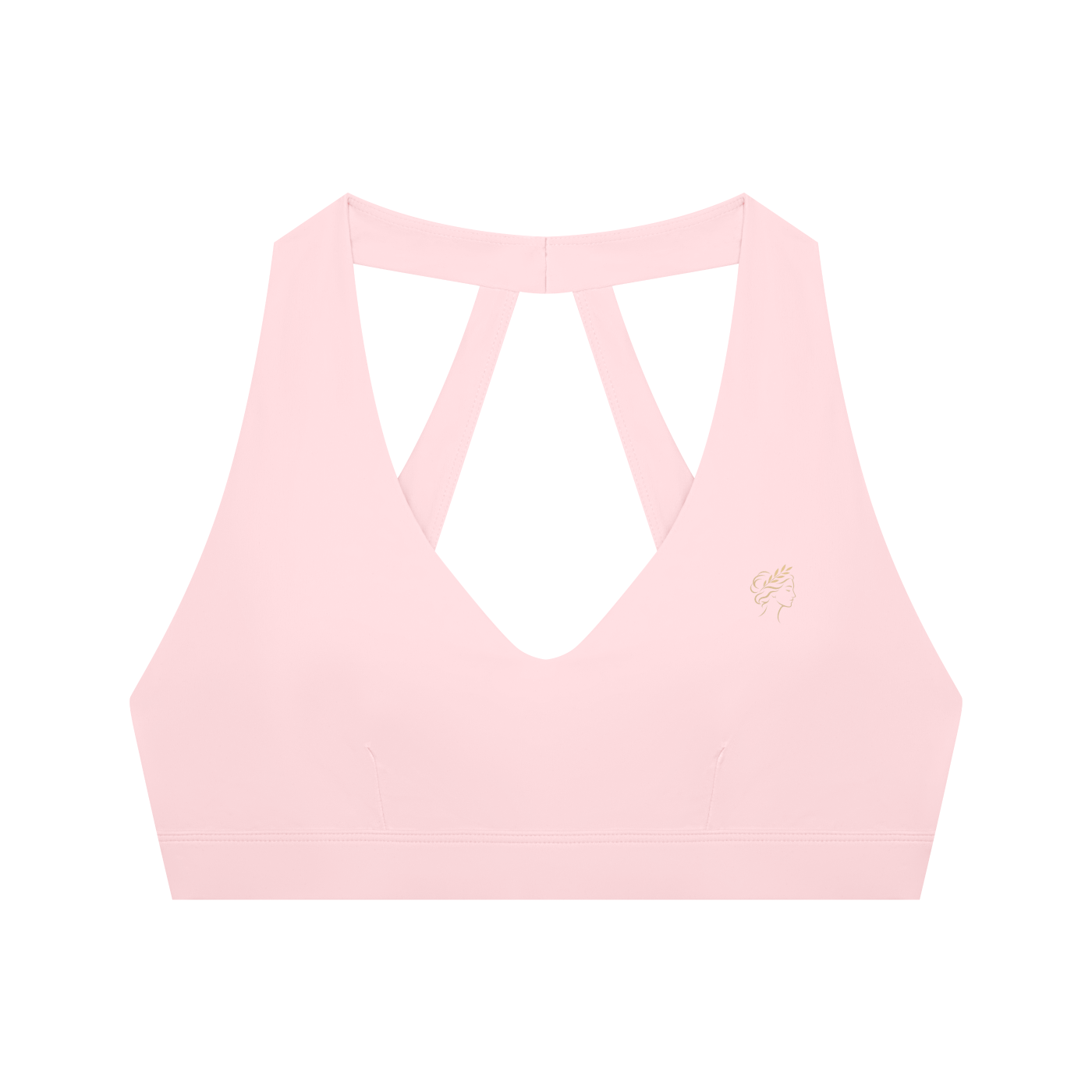 Women's Halter Cropped Sports Bra