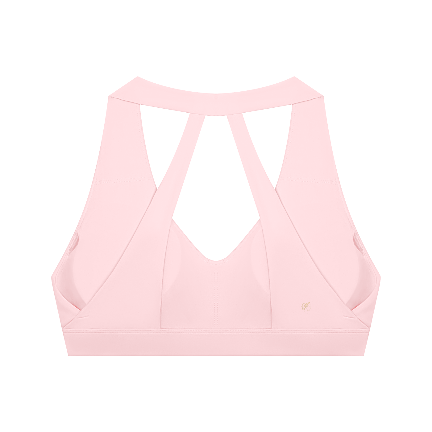Women's Halter Cropped Sports Bra
