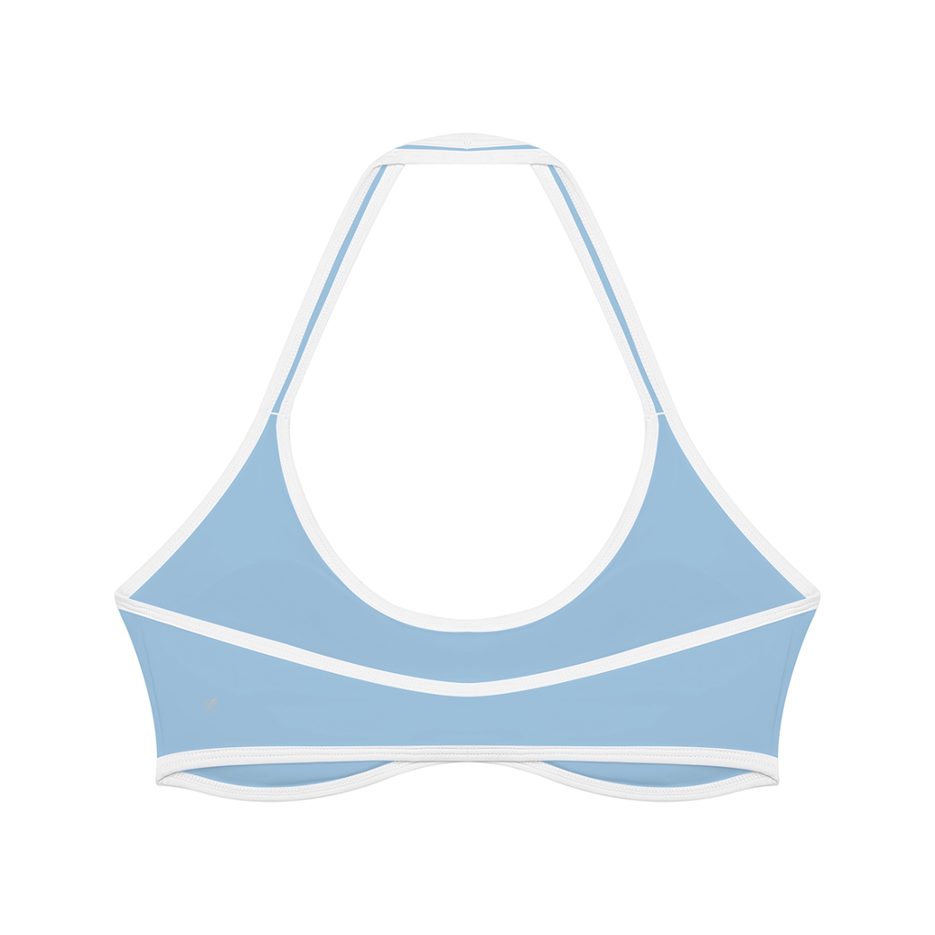 Women's Halter Color Block Yoga Sports Bra