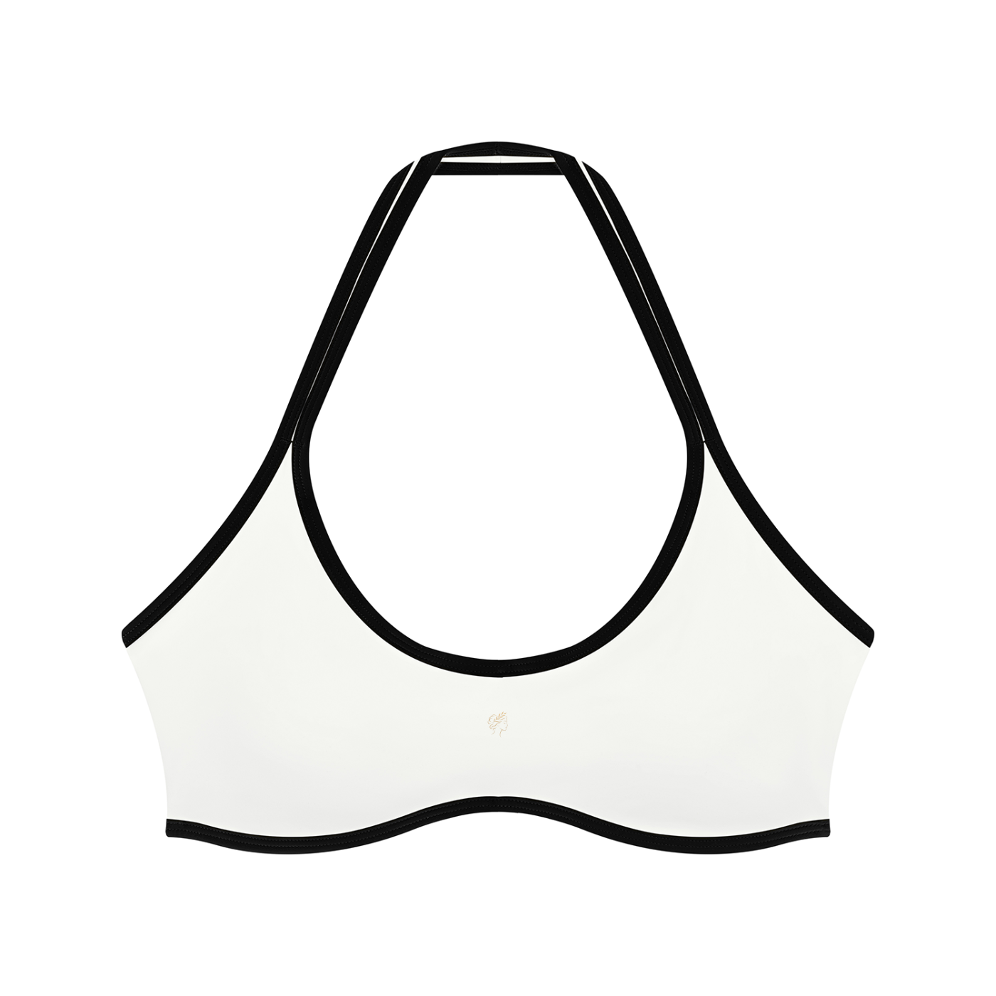 Women's Halter Color Block Yoga Sports Bra