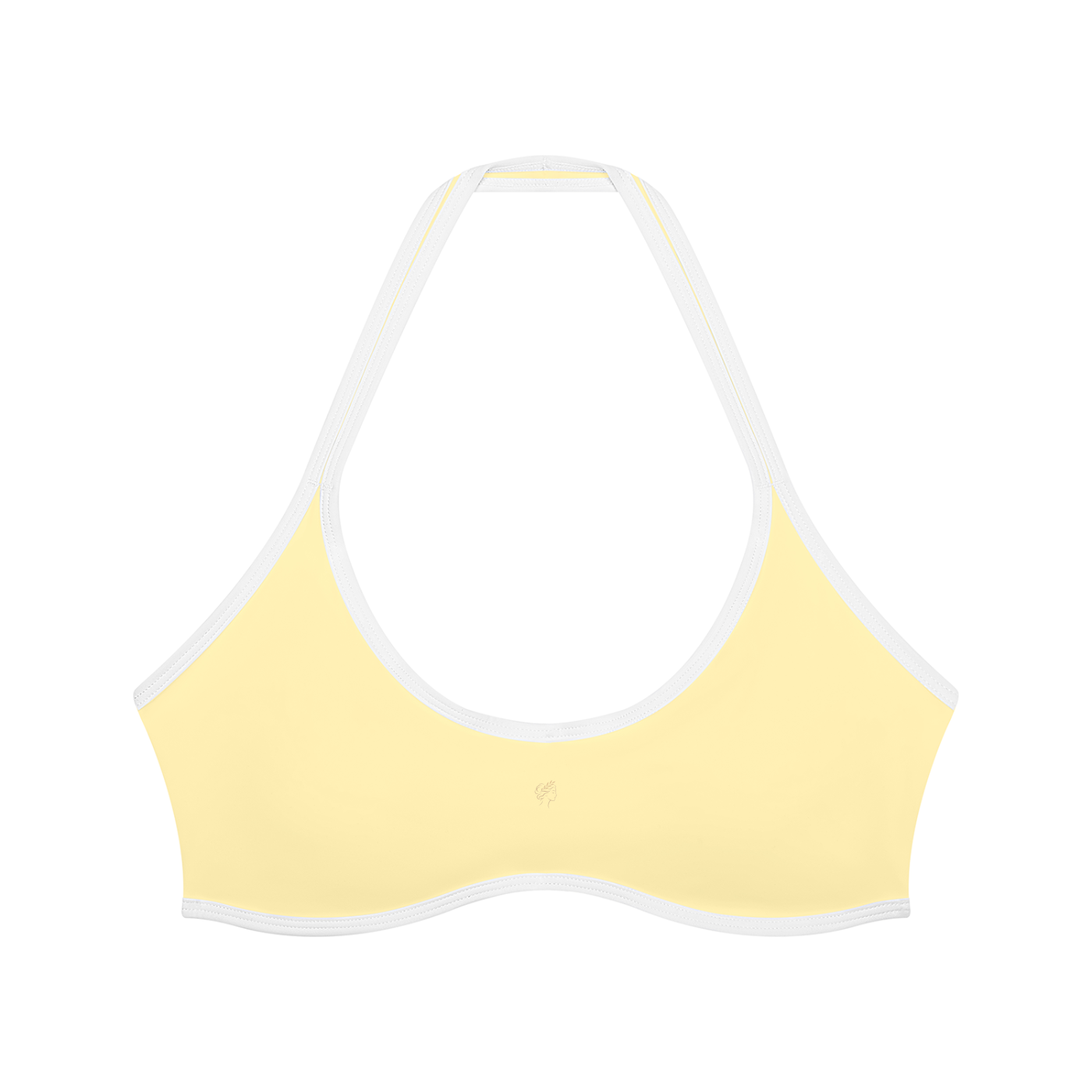 Women's Halter Color Block Yoga Sports Bra