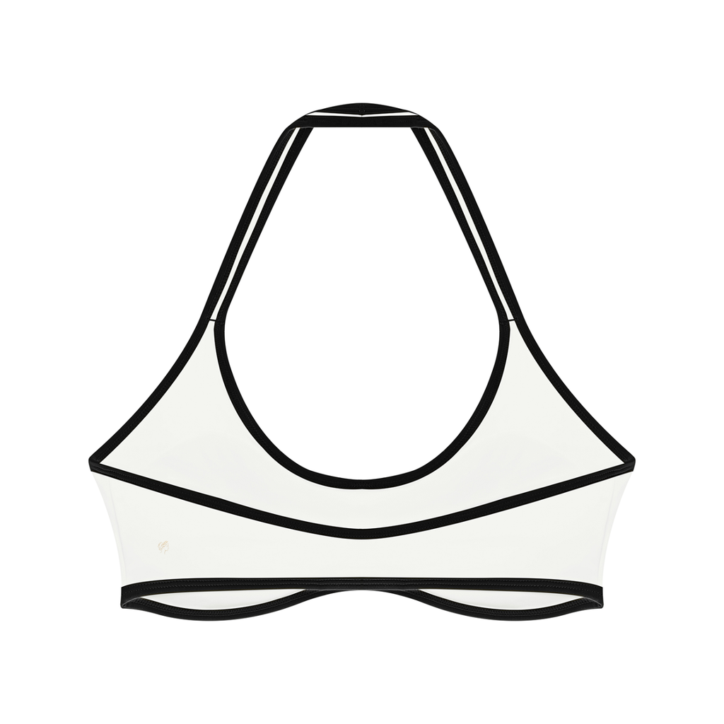 Women's Halter Color Block Yoga Sports Bra