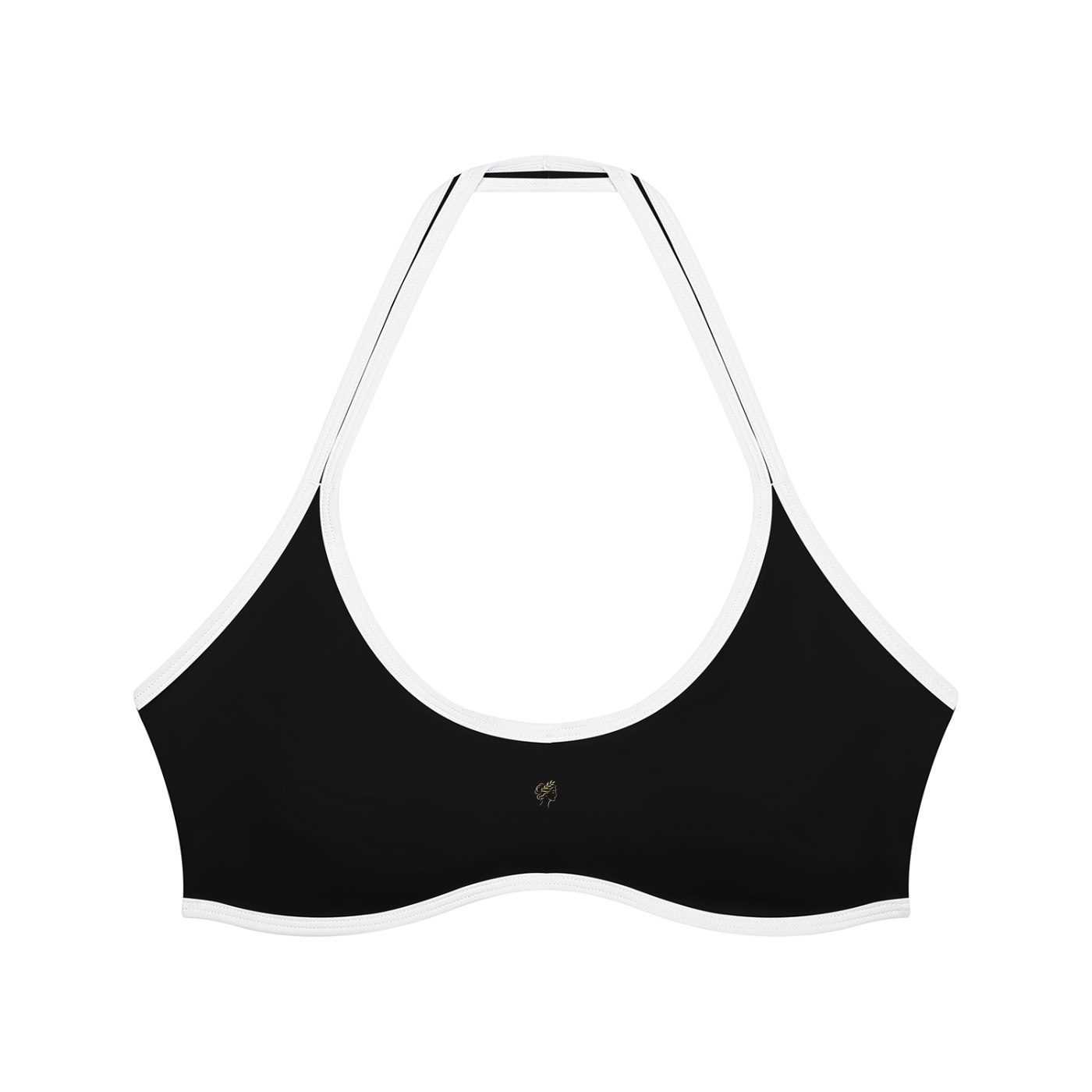 Women's Halter Color Block Yoga Sports Bra