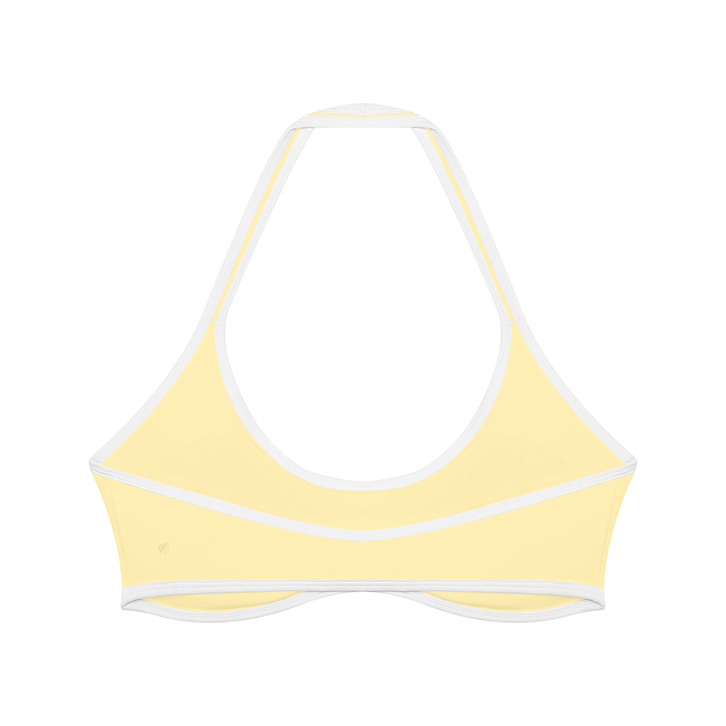 Women's Halter Color Block Yoga Sports Bra